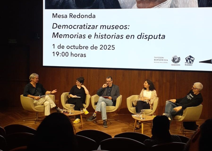 Video: El Museo Thyssen acogió la mesa “Democratizar museos: memorias e historias en disputa”